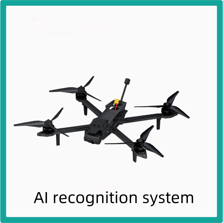 Tracking and locking autonomous attack AI FPV 10inch - official image 2