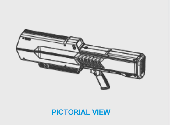 SPS110 Portable jammer gun for commercial drones and FPVs. - official image 3