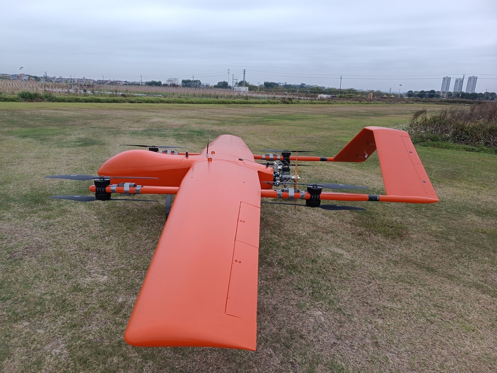 Large payload fuel power VTOL delivery drone VF200P - official image 1