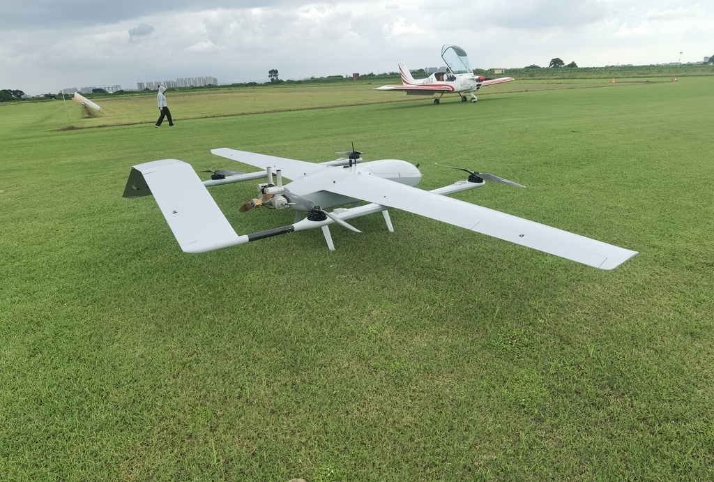 Large load and gasoline power fixed-wing drone VF80P - official image 2
