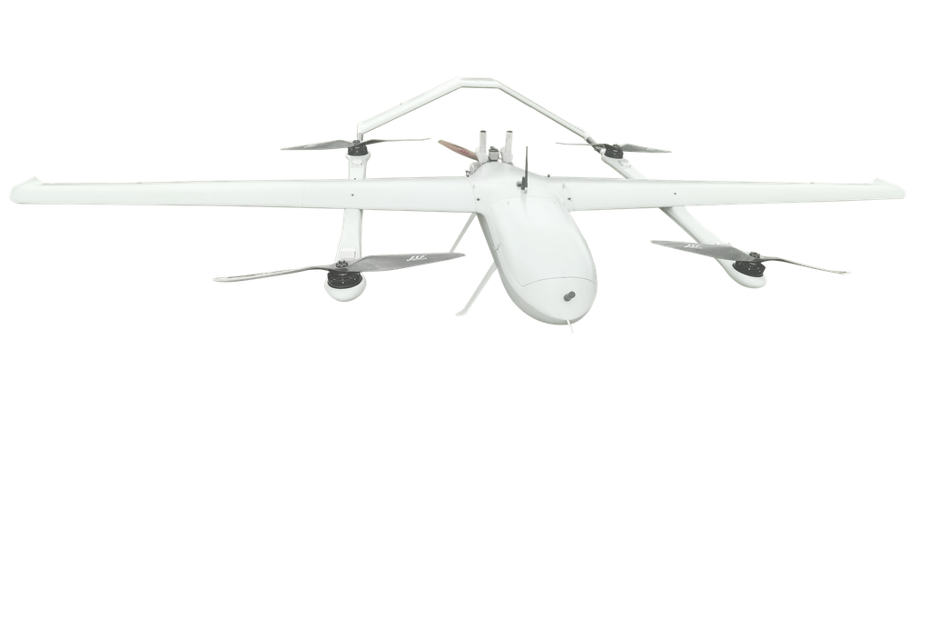 Large load and gasoline power fixed-wing drone VF80P