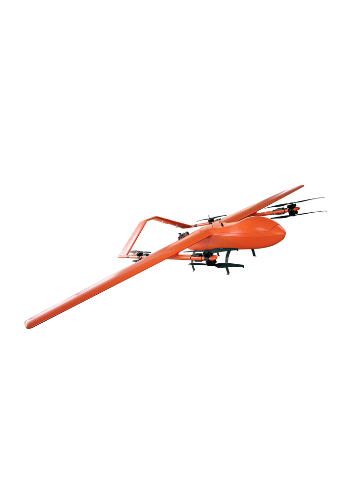 Large payload fuel power VTOL delivery drone VF200P